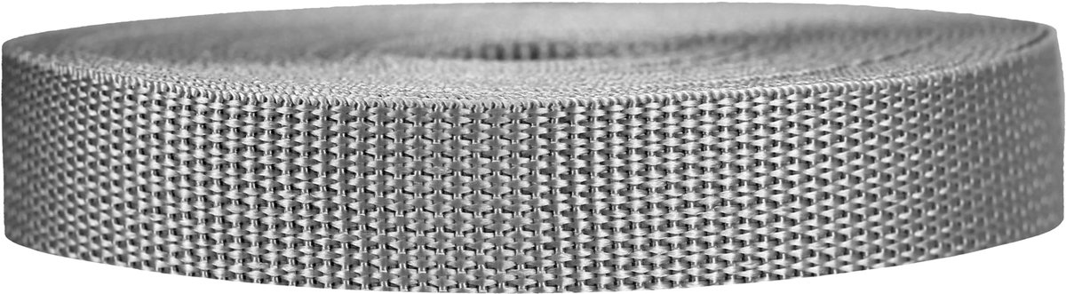SnelShoppen - Lichtgewicht Spanband 1,9 cm x 9,1/22,9/45,7 m - Polypropyleen Omsnoering voor Outdoor, Doe-Het-Zelf, Reparatie & Huisdierhalsbanden - D