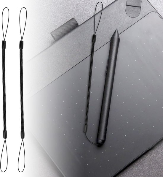 12st Elastisch Tether Lanyard, 24cm Touch Pen Tether Intrekbaar — afbeelding 2