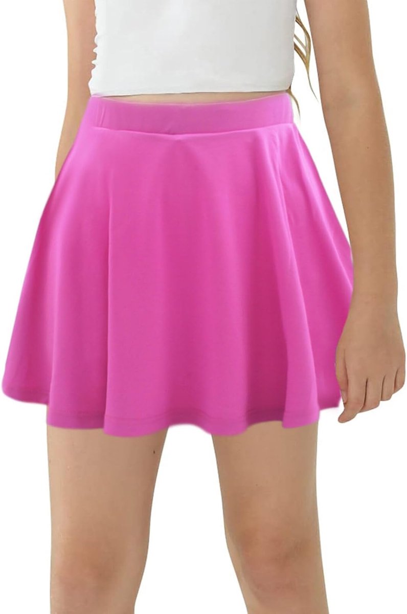 Meisjesrok met broek eronder, sport, plooirok, kinderen, skaterrok