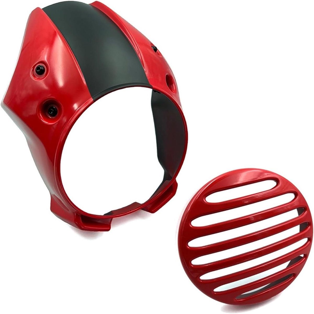 Motorfiets Kuipruit - Windscherm Deflector - Bescherming Motor - Windafwijzend - Voor CMX 250-500 - Rood