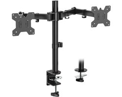 Dual LCD monitor tafelhouder standaard (wl-m002) zwart dual arm-origineel