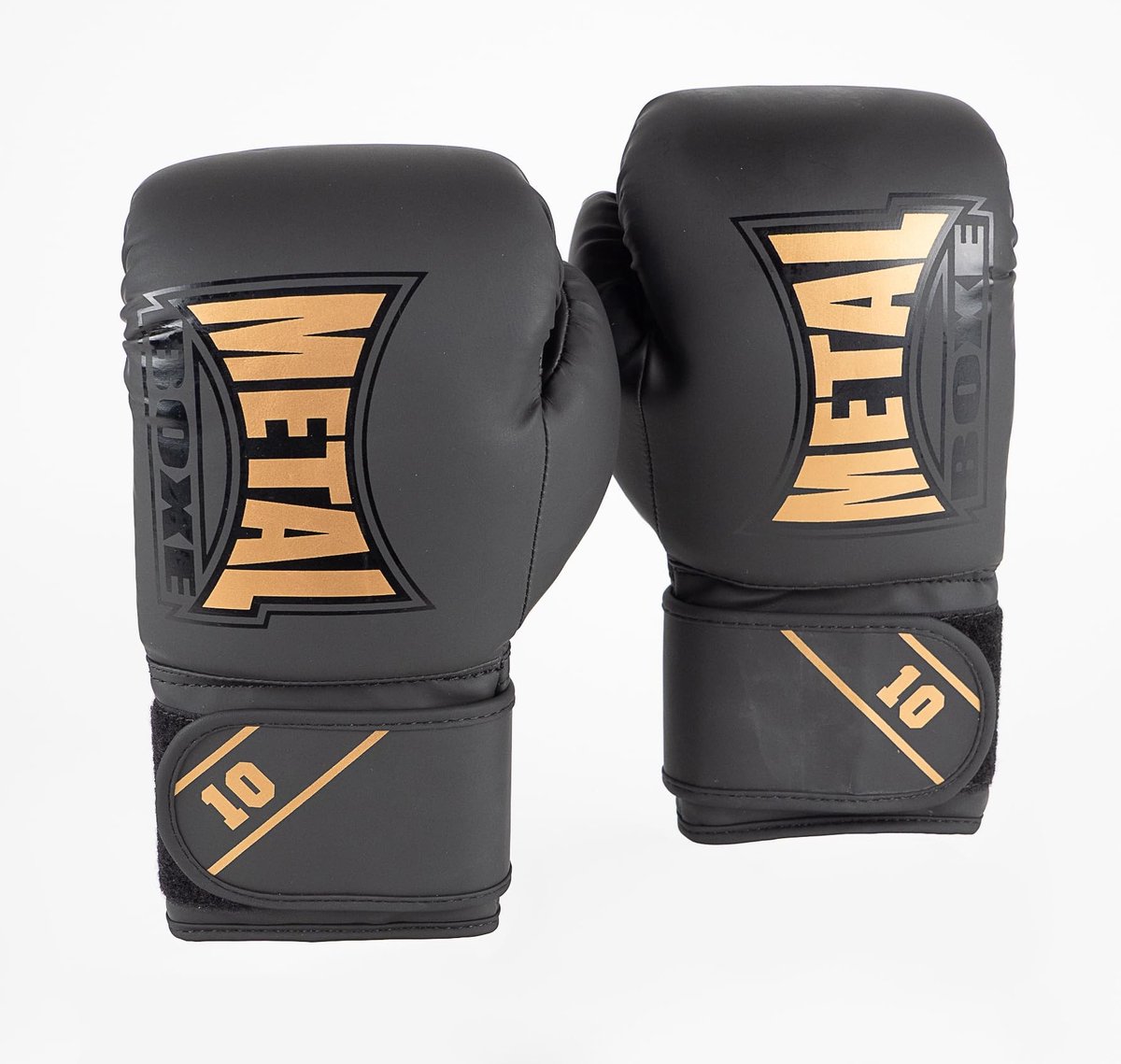 Omgoods - Boxing Gloves voor Starter Training - Zwart/Grijs 10 Oz