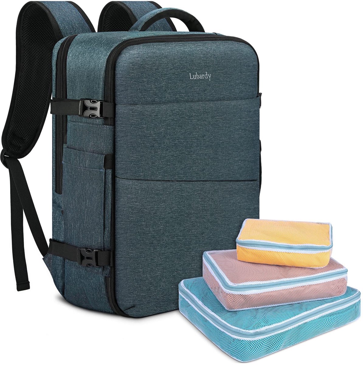 Omgoods - Laptop Rugzak 17.3 Inch - Waterdichte Reisrugzak voor Mannen