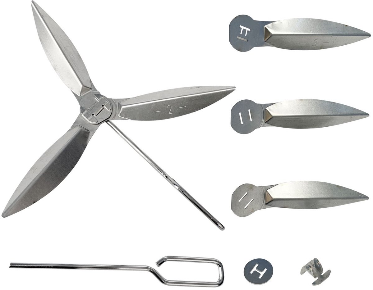 Omgoods - 2-delige Set voor Reinigen van Grills met One Touch Systeem