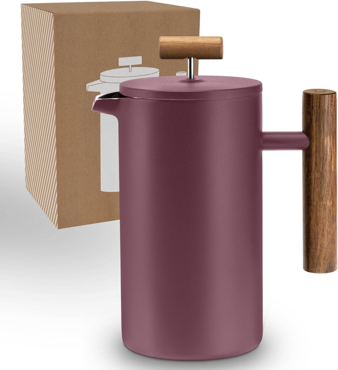 Omgoods - Caldera Thermo French Press - 600 ml, 3 Koppen