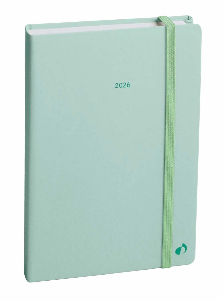 Omgoods - Geschäft Color Pastell Groen 2026 - Compacte Kalender