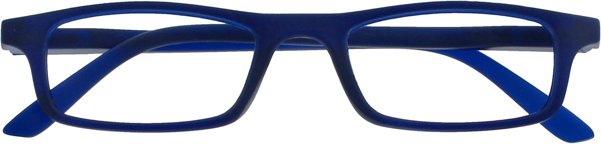 Mat Marineblauw Lichtgewicht Lezers Ontwerper Stijl Mannen Vrouwen Scharnieren Met Veer R17-3 +2,50