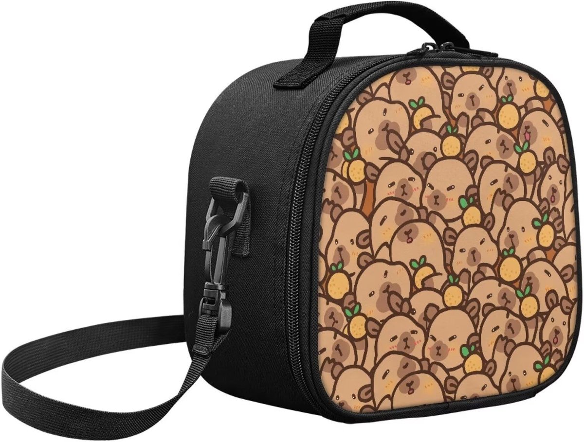 Omgoods - Kindvriendelijke Isolerende Lunchbox met Capibara Design