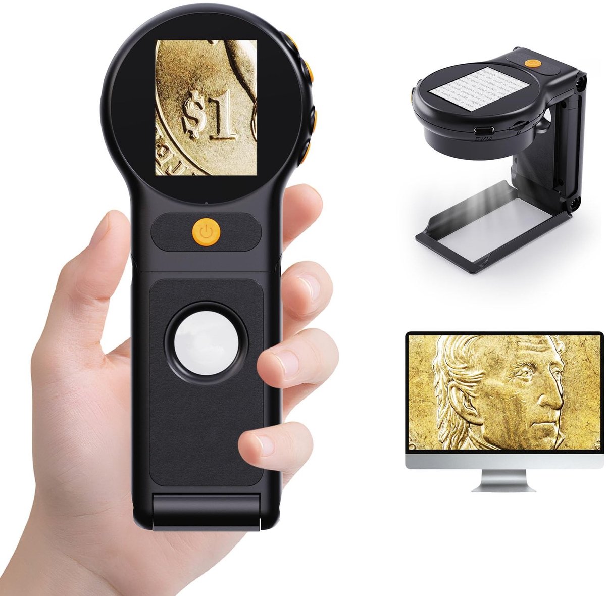 Omgoods - Handheld Magnifier met LED Licht - 30X Vergrootglas