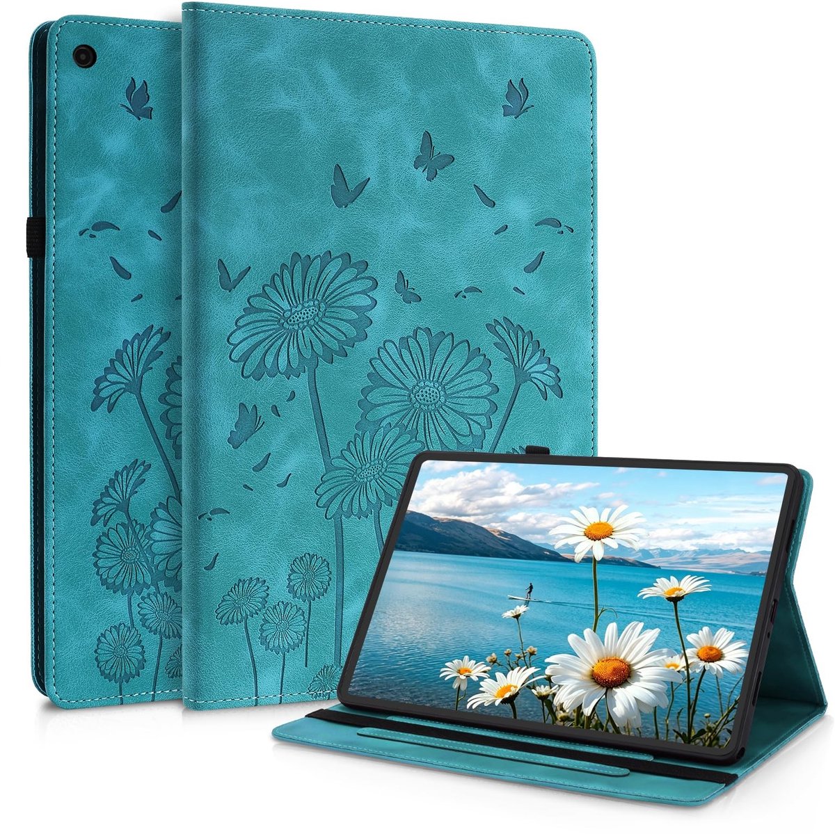 Omgoods - iPad 10,2 inch Hoes voor 9e/8e/7e Generatie - Groen