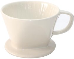 Omgoods - Keramische Koffiedruppelaar voor Handmatig Brouwen - Single Cup Filterkegel