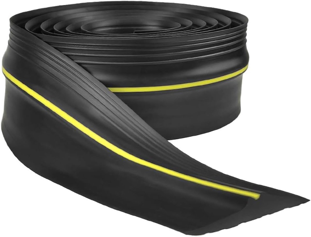 afdichting 3 m universele drempelafdichting, weerbestendig, vloerafdichting, rubberen doe-het-zelf afdichtvervanging voor garagedeuren perfect om garages schoon en droog te houden