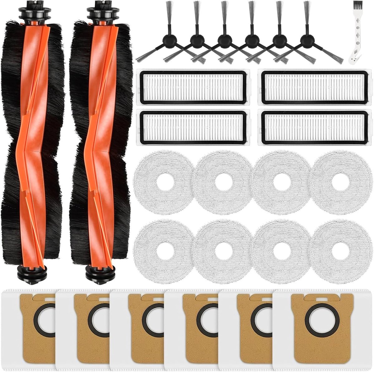 27-delig accessoirespakket voor Xiaomi X20 Max / X20 robotstofzuiger