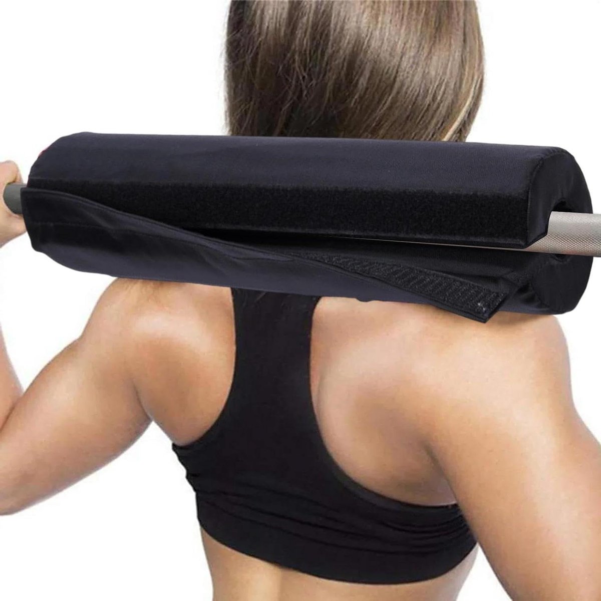 Squat Bar Pad - Barbell Kussen - Kracht Training - Hoge Dichtheid Schuim - 38 cm - Veelkleurig