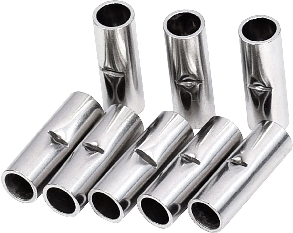 Link Bcu6-8 Niet-geïsoleerde stootverbinder, 8 stuks (6 gauge)