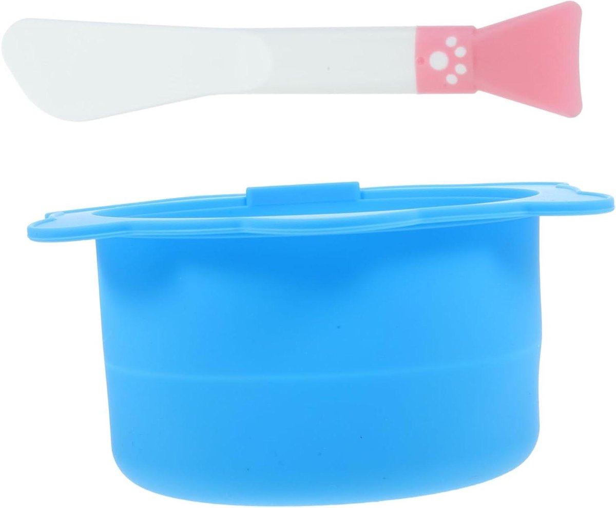 Wax Pot Liner - Hittebestendige Kom - Masker Mengen - Niet-klevend Ontwerp - 14 cm Diameter - Grijs
