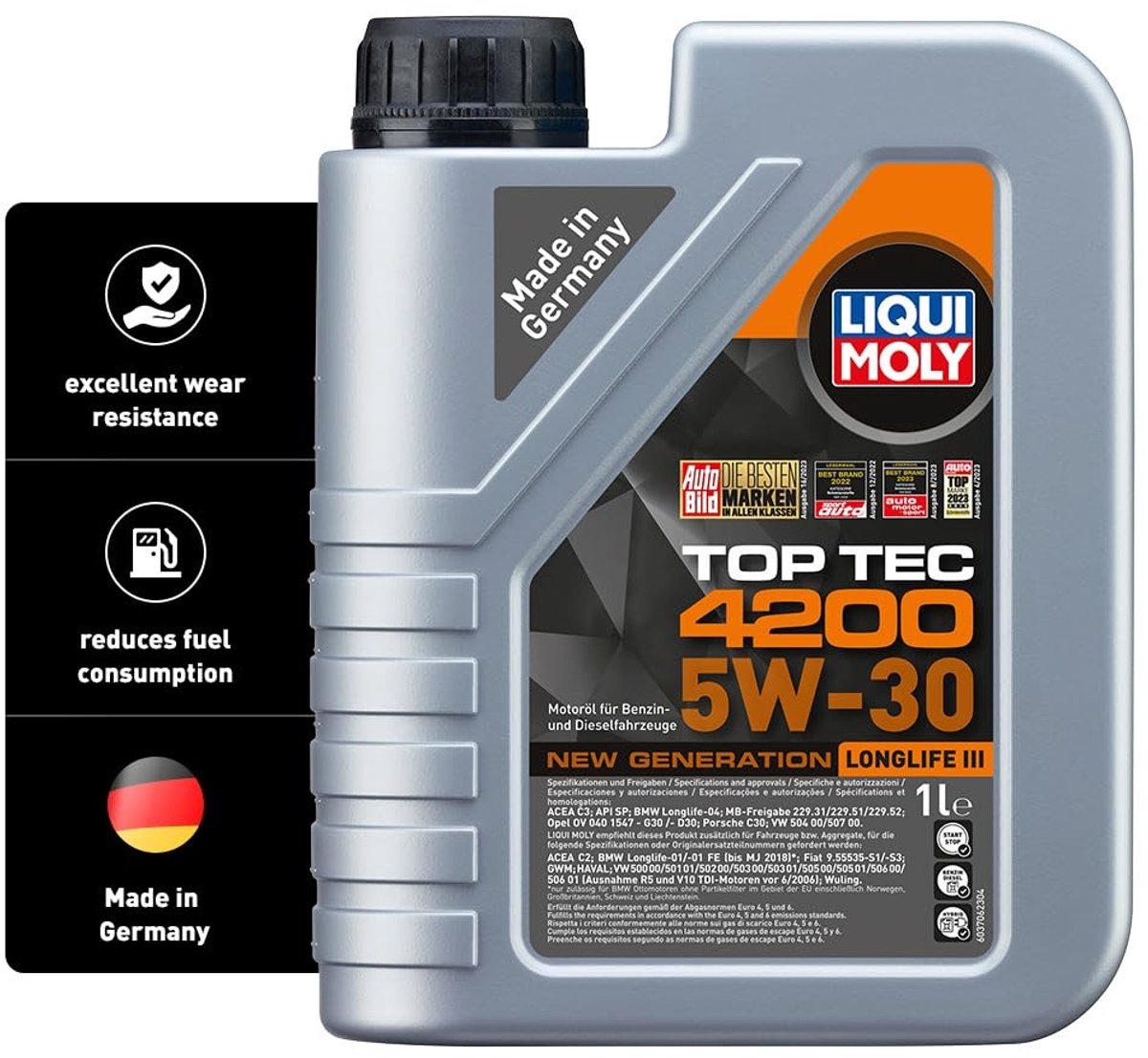 Omgoods - Top Tec 4200 5W-30 New Generation Motorolie 1L