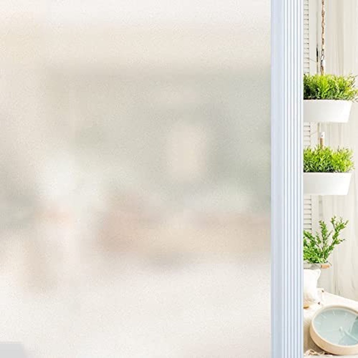 Omgoods - Privacy Window Film - Mat Niet-Klevend Glasfolie voor Thuis en Kantoor (90 x 300 cm)