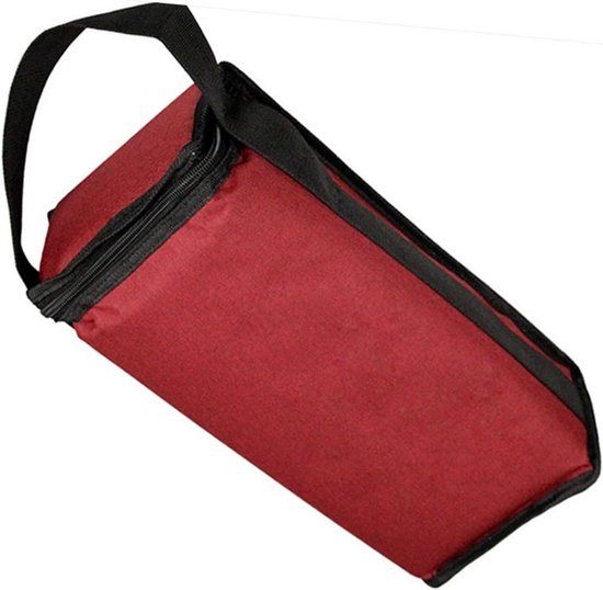 Flessen Wijnzak - Koeltas Wijnflessen - Wijn Vervoeren - Slijtvast Oxford Materiaal - 36 x 16 x 10 cm - Meerkleurig — afbeelding 5
