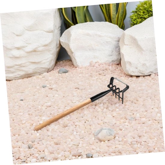 Onkruidhark Staal - Tuingereedschap Wieden - Tuinonderhoud Gemak - Ergonomisch Ontwerp - 12.5 cm - Zilver — afbeelding 2
