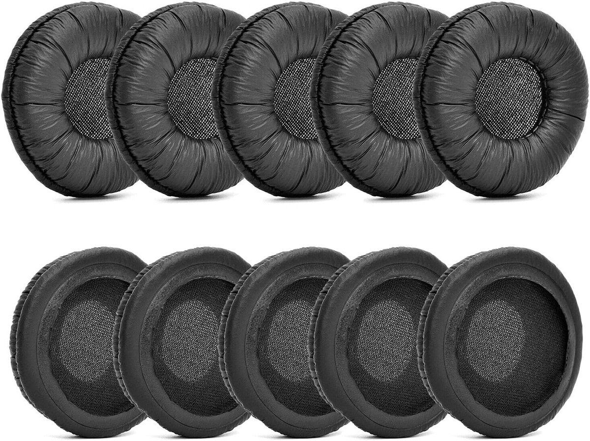 Oorkussens - oorkussen compatibel met Jabra PRO 920 930 935 9450 9460 9465 9470 / UC Voice 550 Headset (kikkerleer/5 paar)