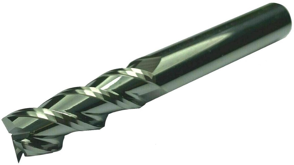 QUALITÄT VHM- schachtfrees Ø 1-20 mm - hardmetalen frees voor de bewerking in aluminium - snijden gepolijst voor optimale verspaning - 8 mm
