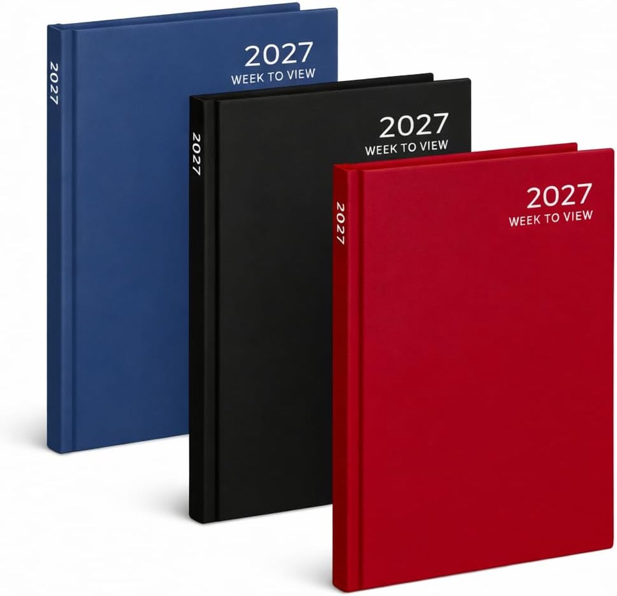 A4-agenda 2027 (weekoverzicht) - afsprakenagenda - bureau-organizer - ideaal voor jaarplanning - SnelShoppen