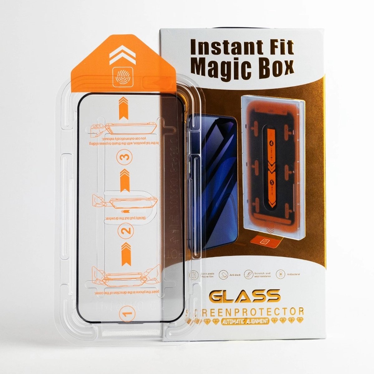 Dream Eenvoudig Te Installeren Gehard Glas Voor Samsung Galaxy S25 Plus 5G 9 Uur Bescherming