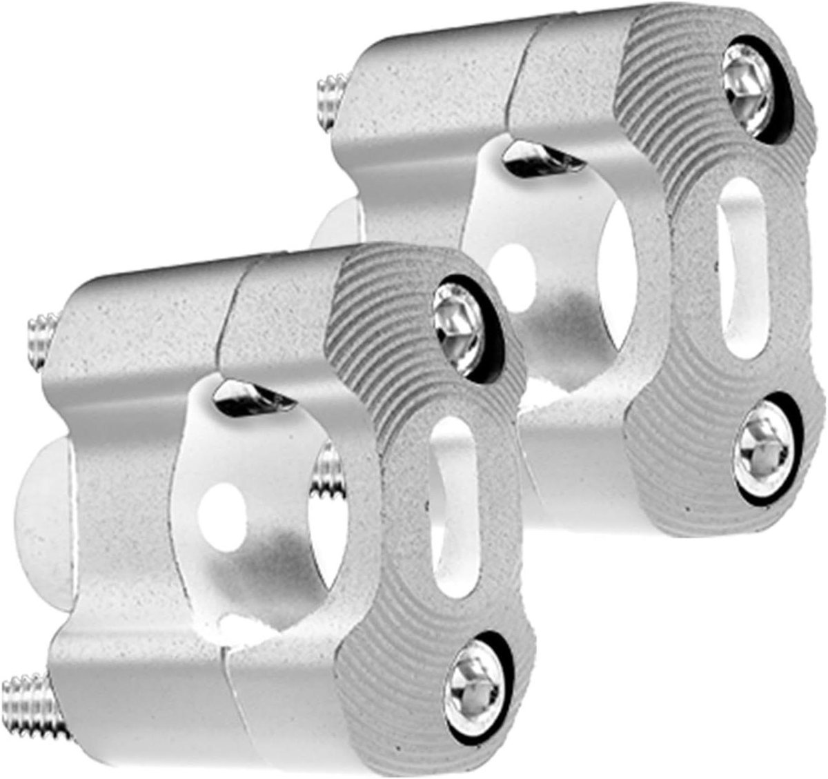 Stuurverhogers Motorfiets - Stuurklem Verhoger - Comfortabeler Rijden - Aluminiumlegering Materiaal - 22mm 28mm - Zwart