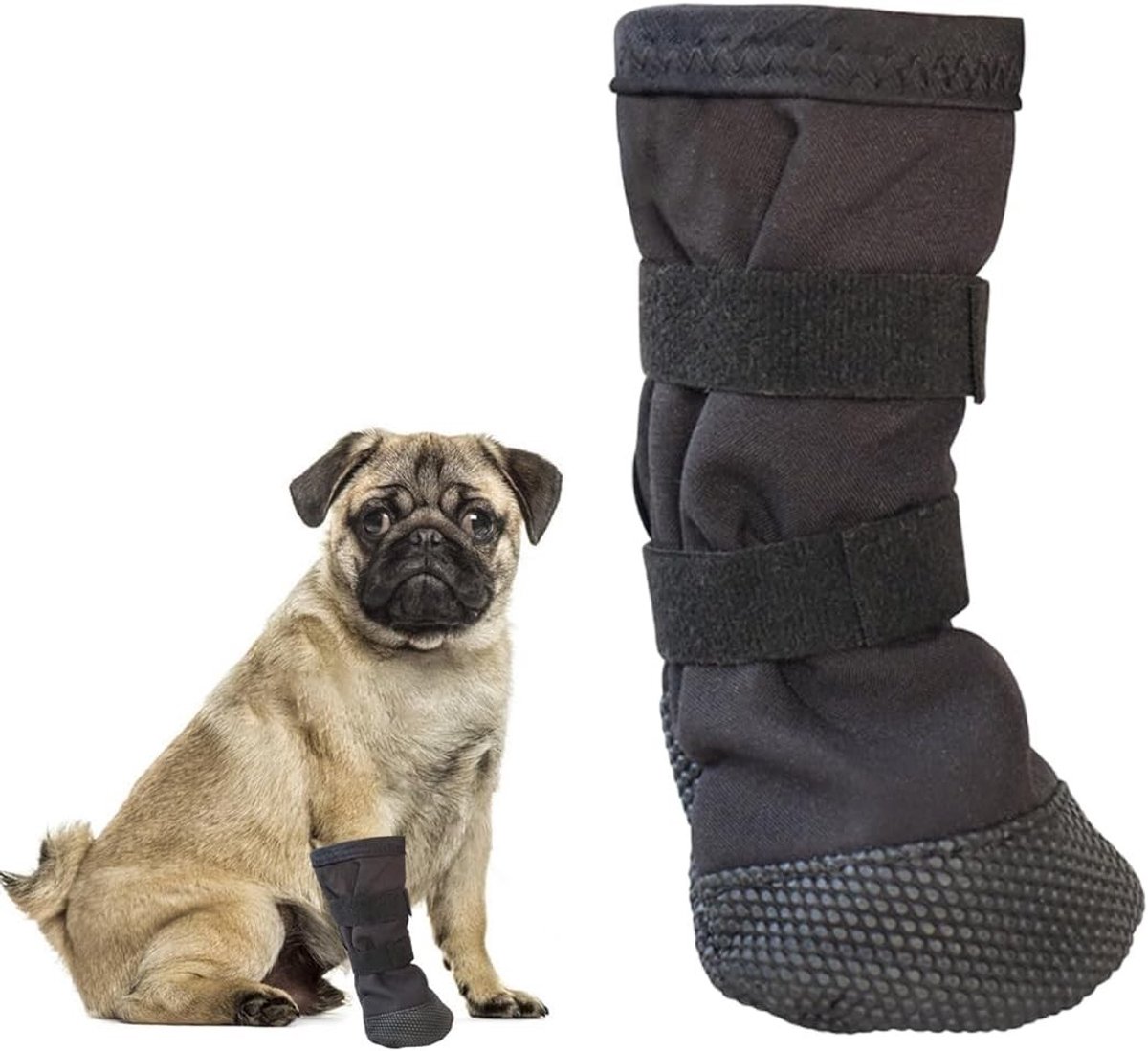Antislip hondenschoenen voor bescherming van de pootjes, zachte sokken voor honden, maat S