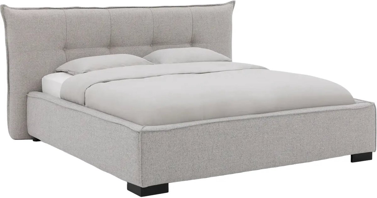 Goossens Bedframe Bolzano, 180 x 200 cm Stof Oasis shell 196