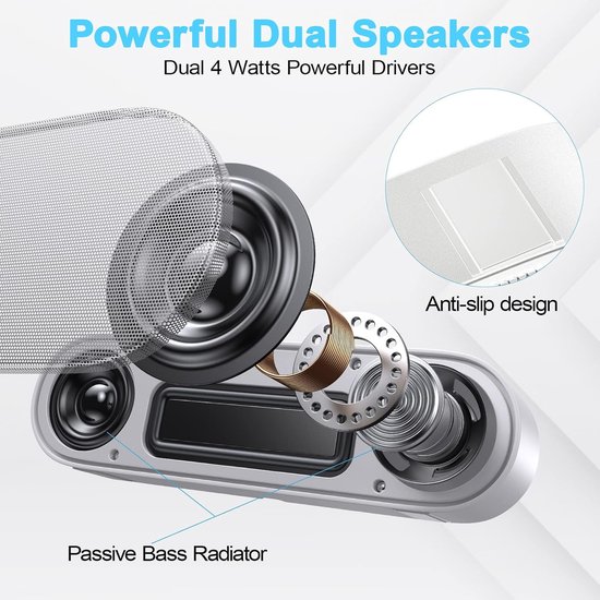 USB Luidspreker Soundbar - Mini Soundbar Kleine Speaker - Computer Geluid Verbeteren - Geïntegreerd Slank Ontwerp — afbeelding 2