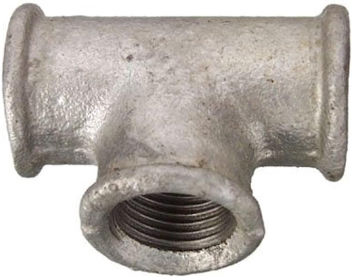 verzinkt T-stuk 1 inch, VFB1301 1 1/4 inch Innengewinde