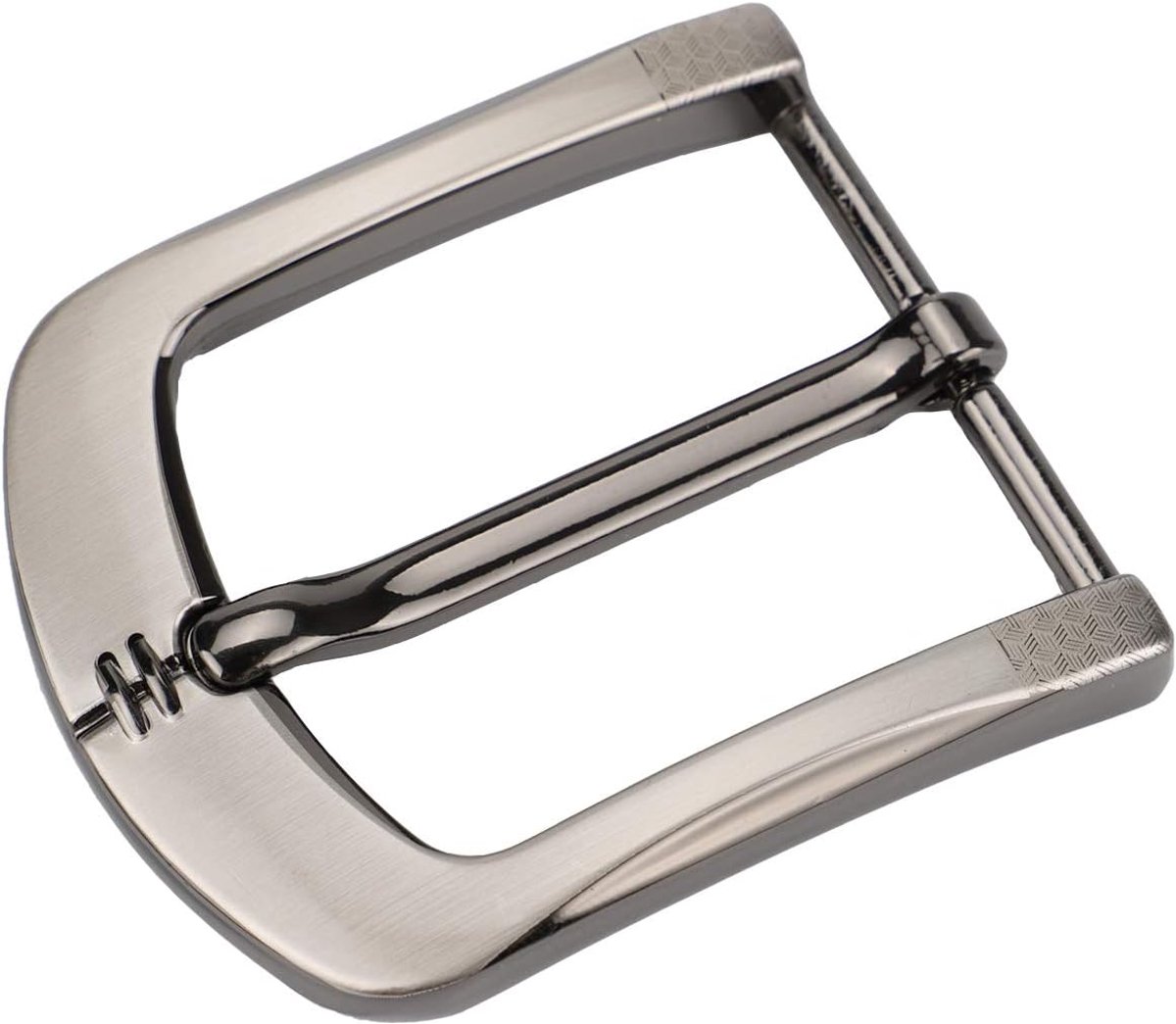 1.5 Inches (38-40 mm) Riemgesp Enkele Prong Vierkante Vervangingsgesp voor Mannen Vrouwen Riem