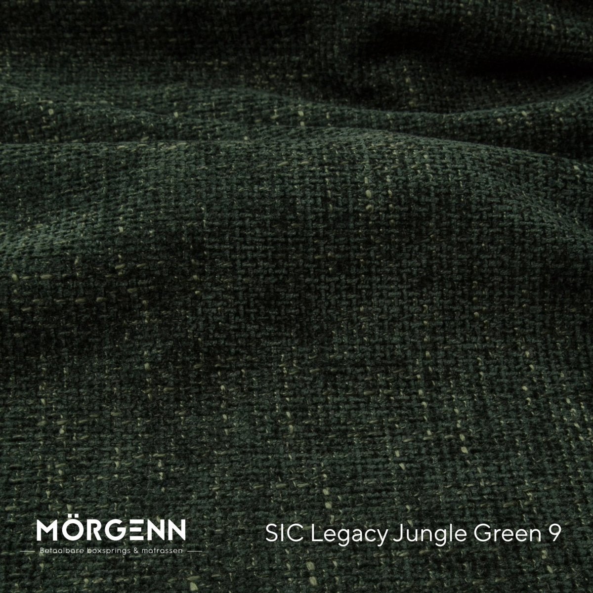 Mörgenn SIC Legacy Stofstaal - Meubelstof voor Boxspring en Bed - Jungle Green 9