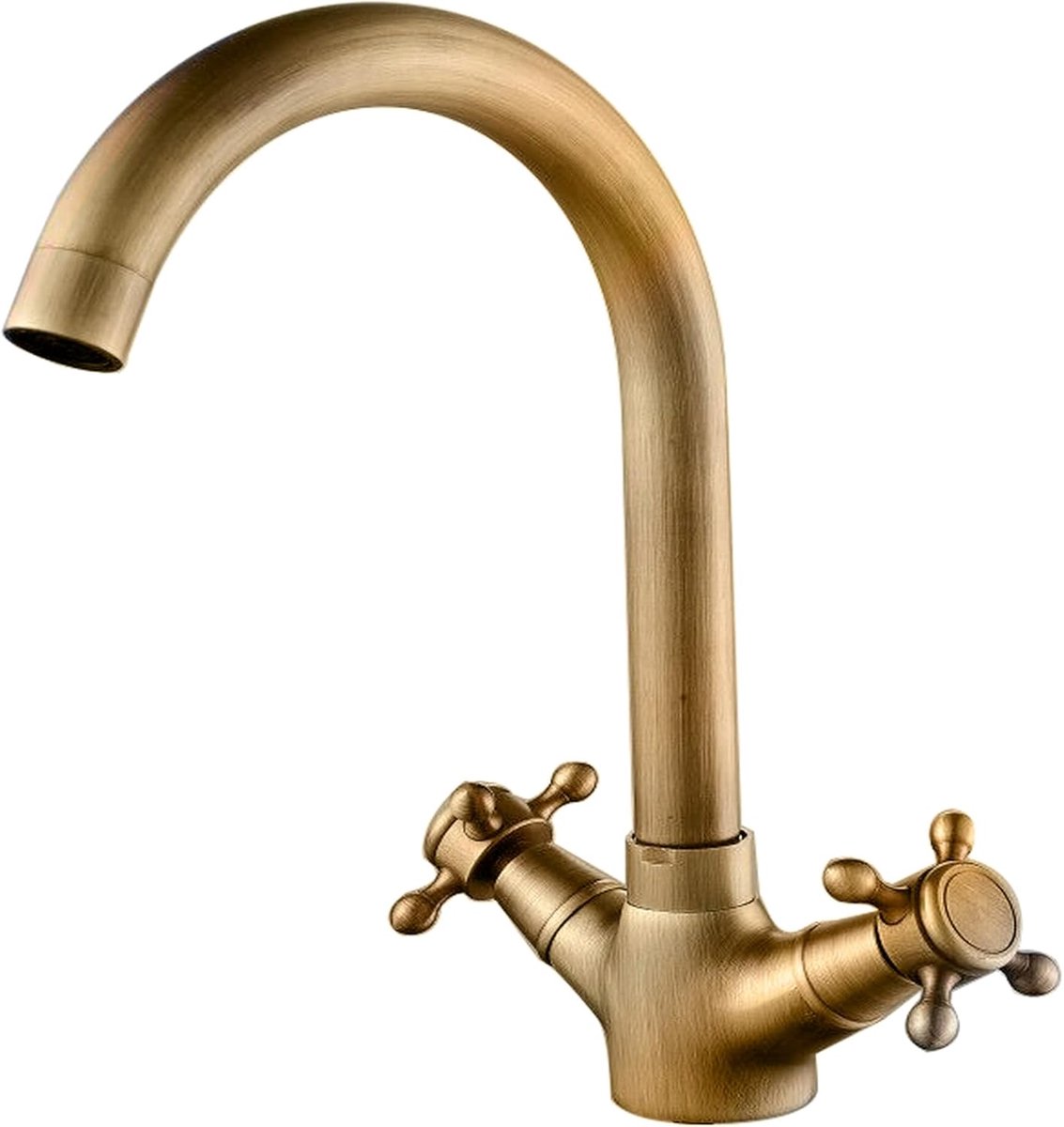 bath GCB005 gootsteenarmatuur serie Almendro in brons