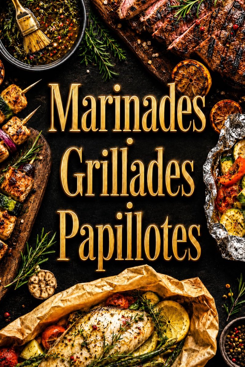 · Grillades · Papillotes: Le guide essentiel pour sublimer vos cuissons au feu et révéler toutes les saveurs