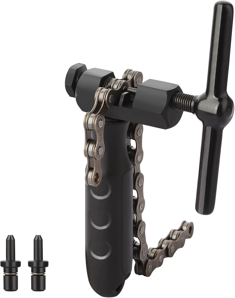 kettingponsmachine fiets voor 5 tot 12 versnellingen en single-speed kettingen, fiets ketting gereedschap voor het verwijderen & bevestigen, professionele fiets ketting klinken gereedschap