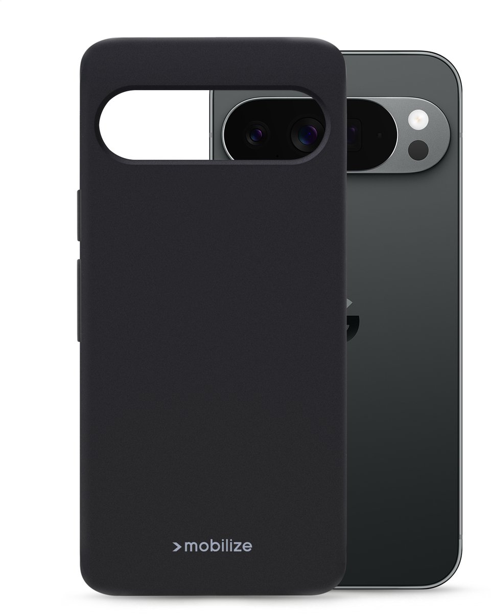 Mobilize Rubber Gelly Case - Geschikt voor Google Pixel 11 Pro XL - Matt Black