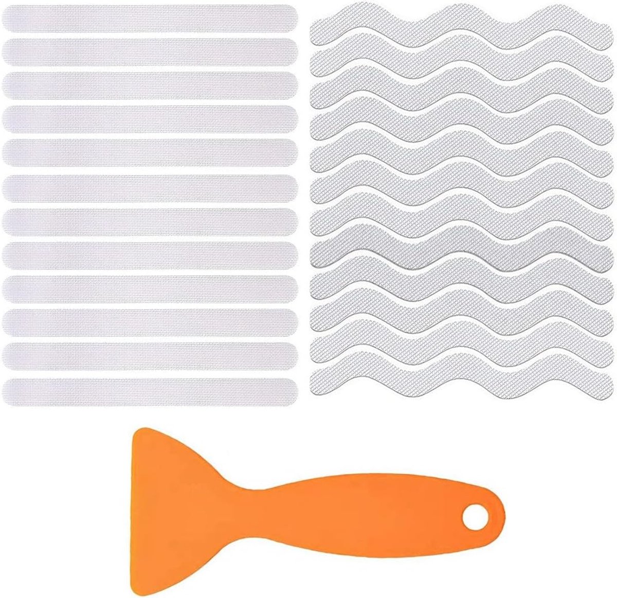 badstickers, 24 stuks antislip douchestickers, antislip douchestrepen, antislip badmatten, voor badkuip, trap, badkamer