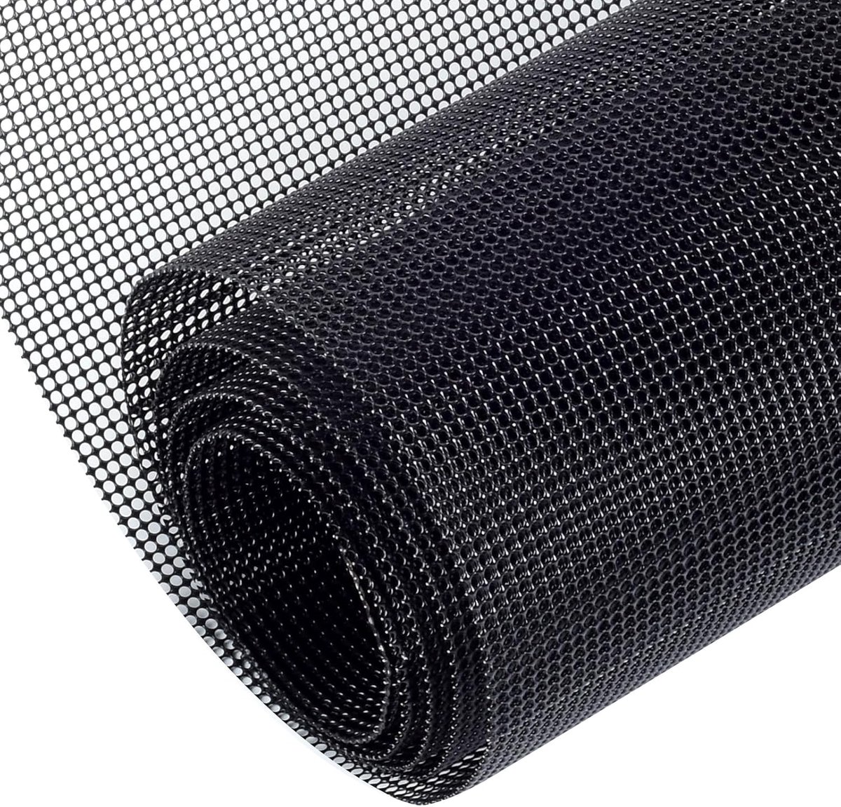 Roestvrij stalen autogrill mesh scherm, 120 × 40 cm, 304 pvc-gecoat, roestvrij staal, draadgaas voor auto, grill, ventilatie, kasten, mesh