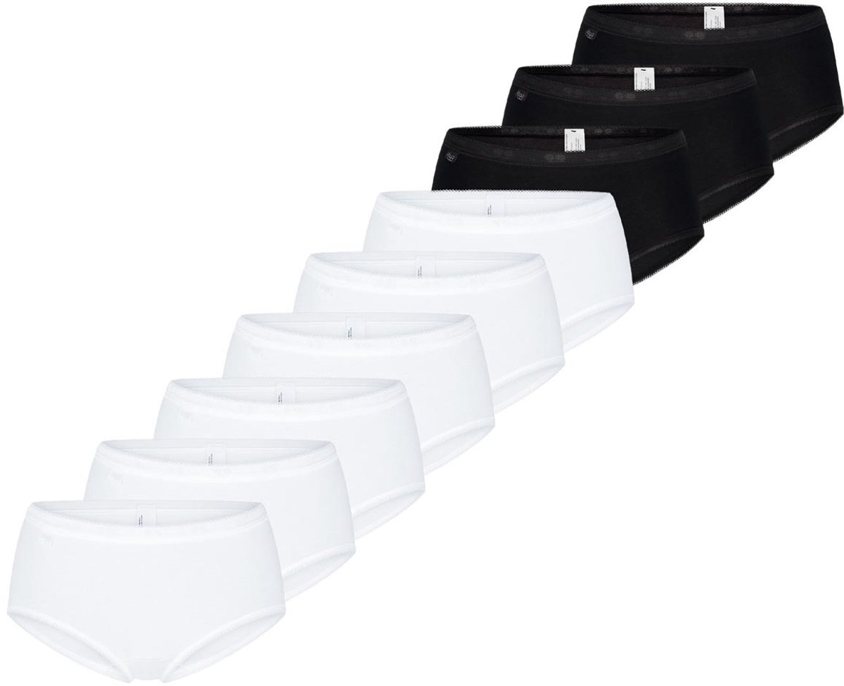 sloggi Dames midi slip 9 pack Basic+