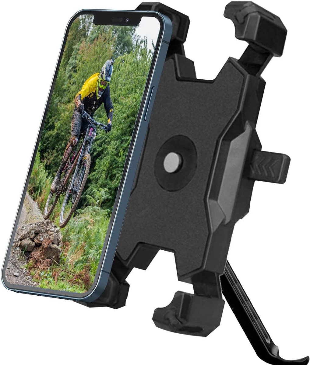 Motorfiets Telefoonhouder voor Buitenspiegel - Afneembare Universele Houder voor Smartphones 8,9-17,3 cm (3,5-6,8 inch)