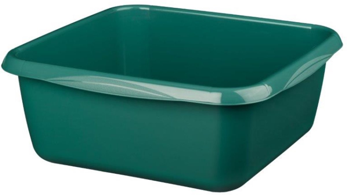 Molly Vierkante Kom 7L Groen - Praktisch en Stijlvol Keukenaccessoire