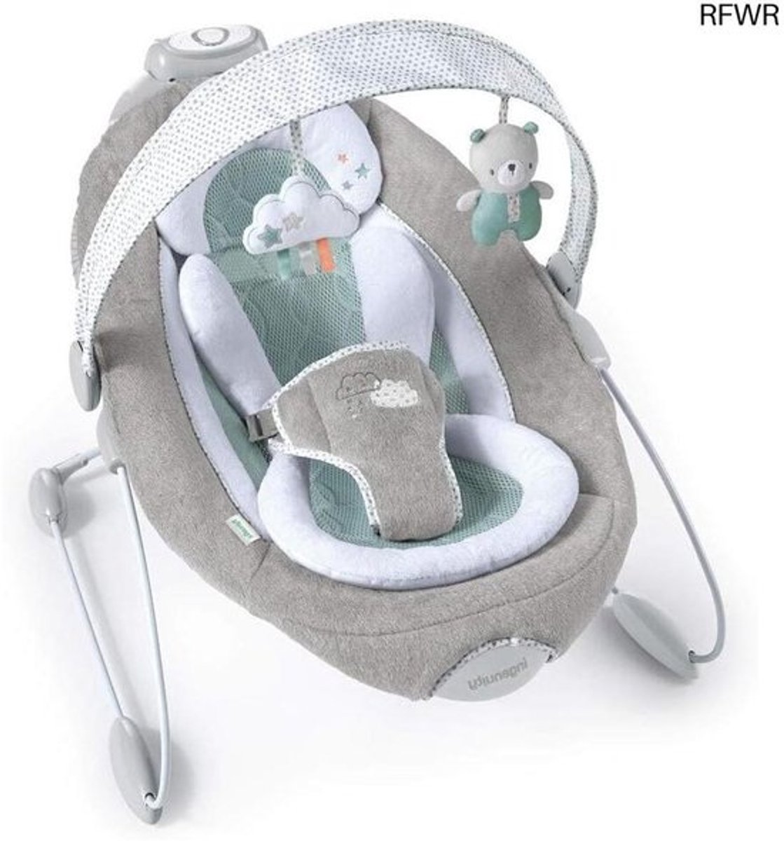 RFWR® Automatische Babywip met Kantelfunctie en Melodieën - Multicolor