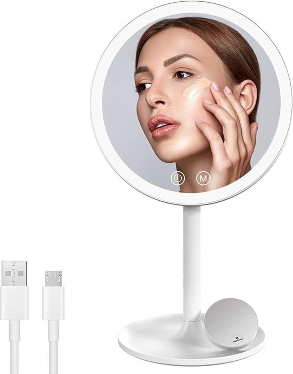 Luxe Make Up Spiegel – Make up Mirror – Kaptafel – Vrouwen Accessiores Cadeau