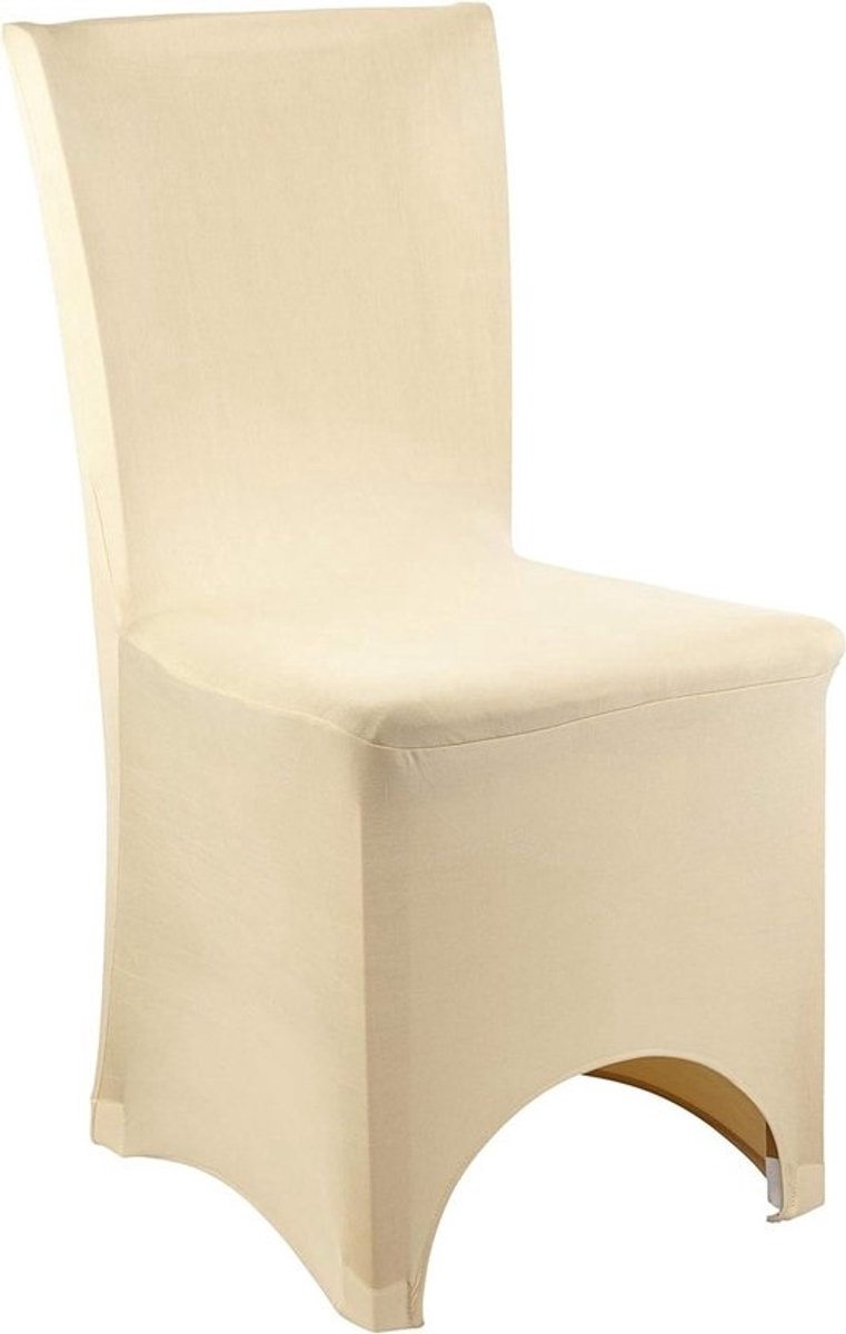 Stoelhoezen - Banketstoelhoezen Spandex - Feestdecoratie - Afneembaar en Wasbaar - 150 stuks - Champagne