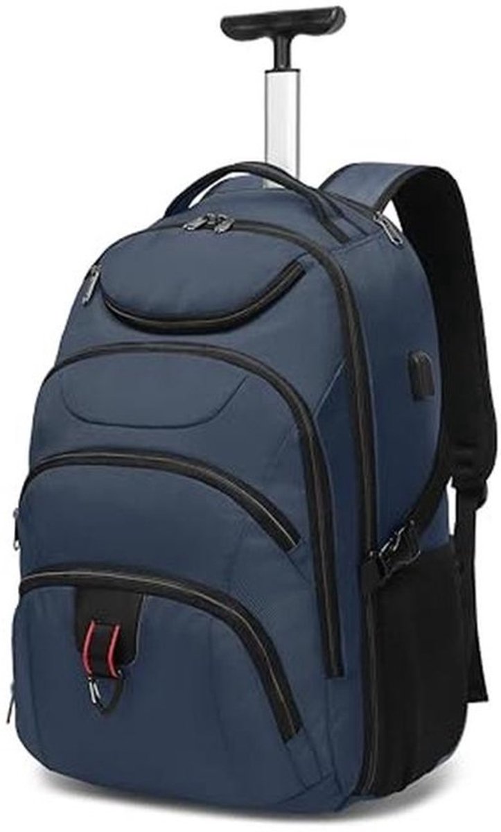 Stijlvolle laptoprugzak voor 15,6 inch laptops - Zwart
