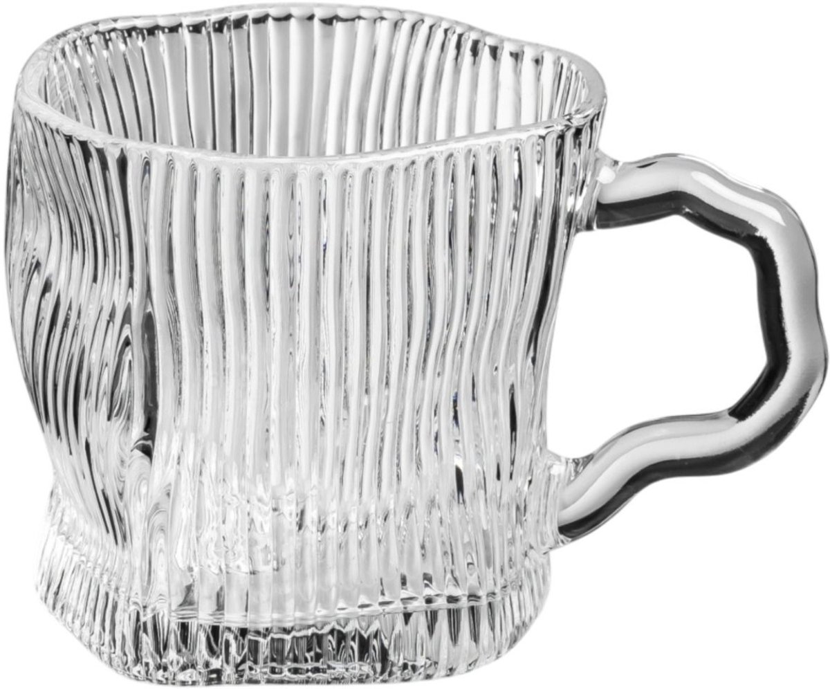 Bricard Ronda Lines Theeglazen - Set van 6 - Geribbeld Glas