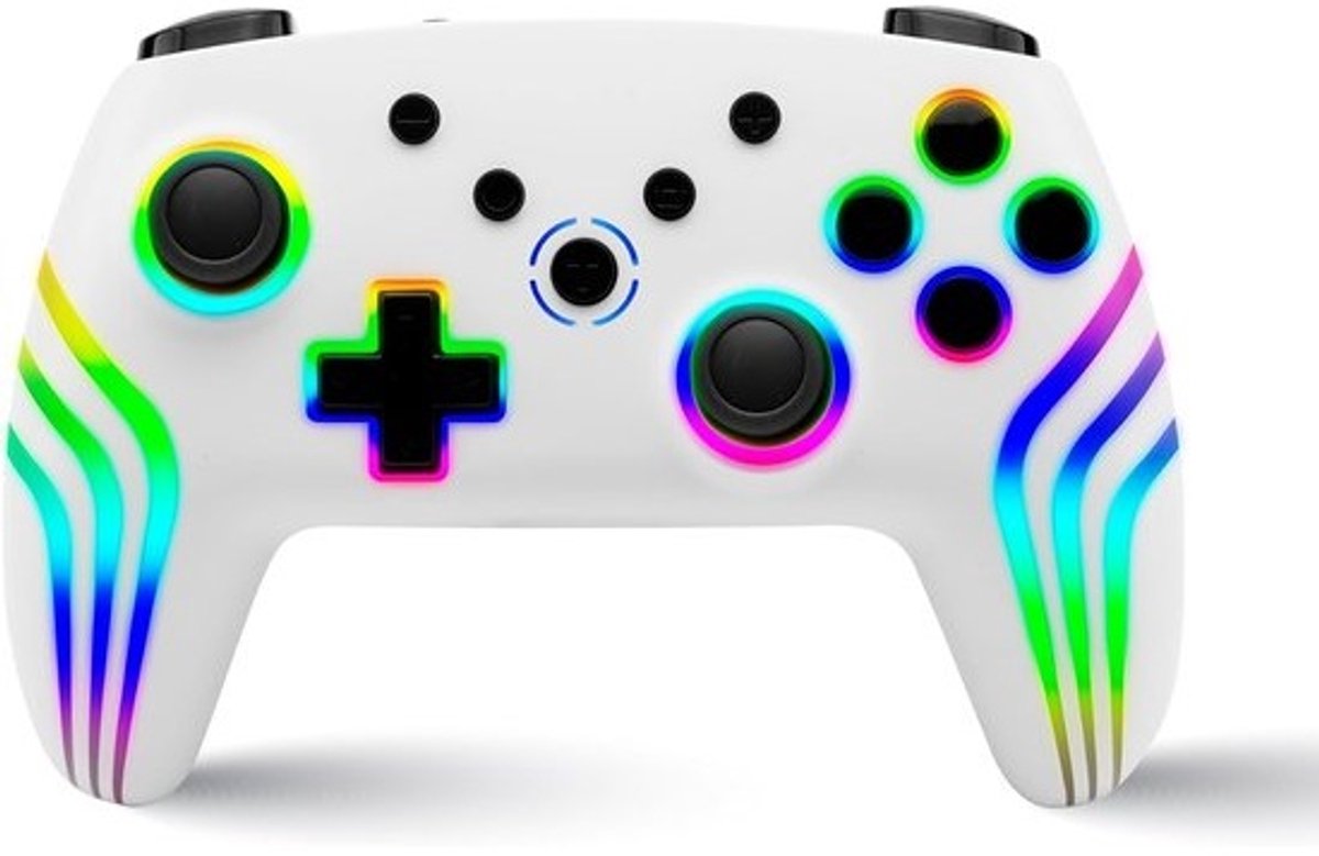 Draadloze Controller voor Switch, PC, iOS en Android met RGB Verlichting